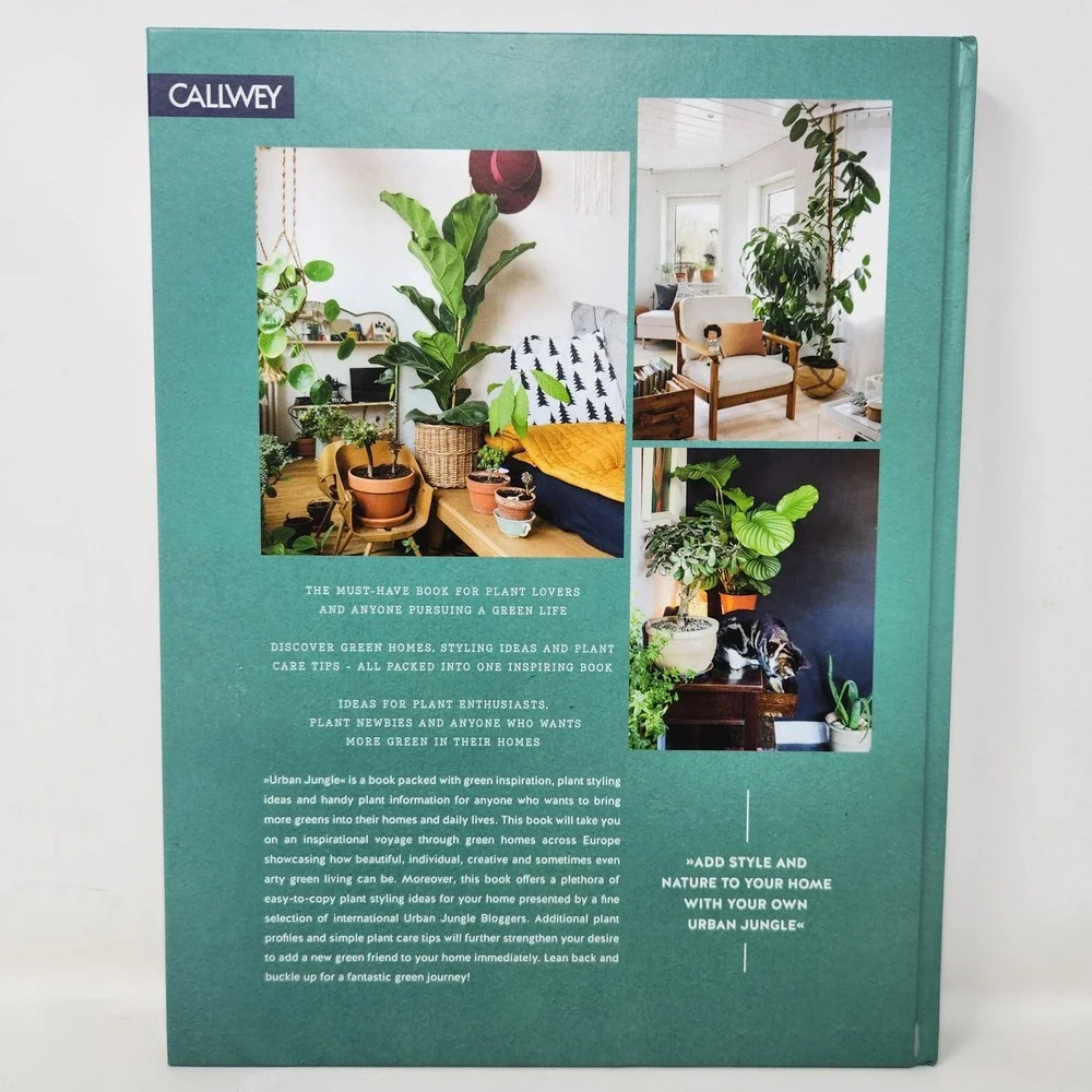 Urban Jungle Living and Styling with Plants Hardcover Igor Josifovic Callwey